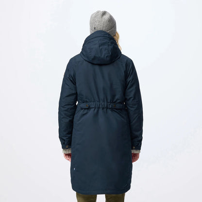 Fjallraven Womens Kiruna Hydratic Padded Parka Dark Navy