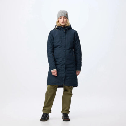 Fjallraven Womens Kiruna Hydratic Padded Parka Dark Navy