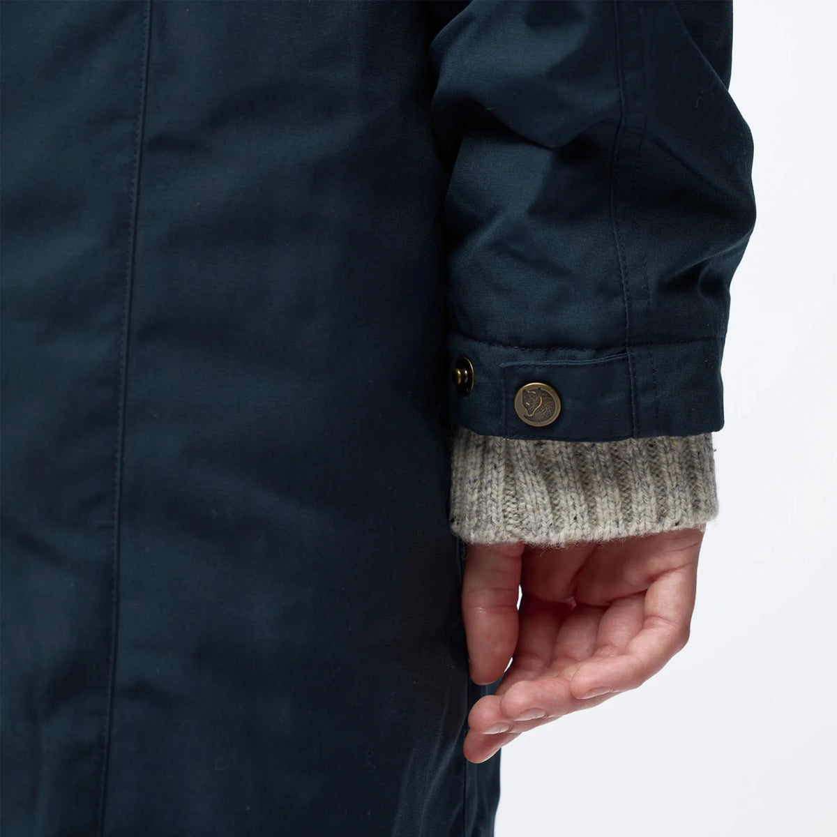 Fjallraven Womens Kiruna Hydratic Padded Parka Dark Navy