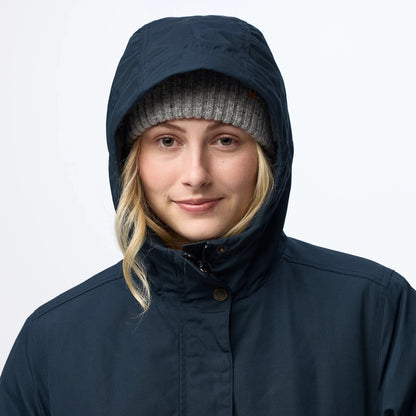 Fjallraven Womens Kiruna Hydratic Padded Parka Dark Navy