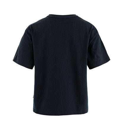 Fjallraven Womens Logo Pocket T-Shirt Dark Navy