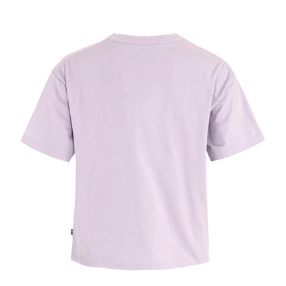 Fjallraven Womens Logo Pocket T-Shirt Lavender Mist