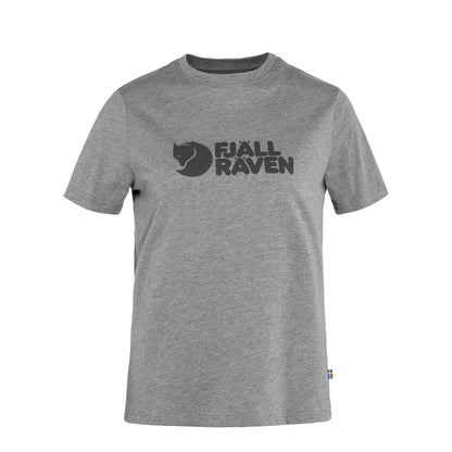 Fjallraven Womens Logo Tee Grey Melange