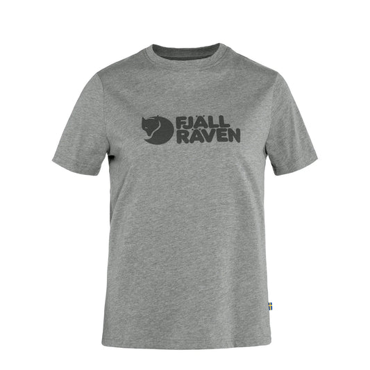 Fjallraven Womens Logo Tee Grey Melange
