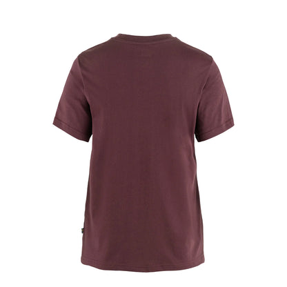 Fjallraven Womens Logo Tee Port - The Sporting Lodge