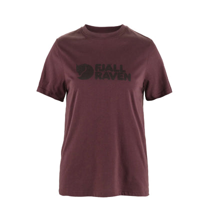 Fjallraven Womens Logo Tee Port - The Sporting Lodge