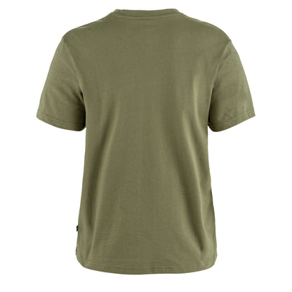 Fjallraven Womens Lush Logo T-shirt Green