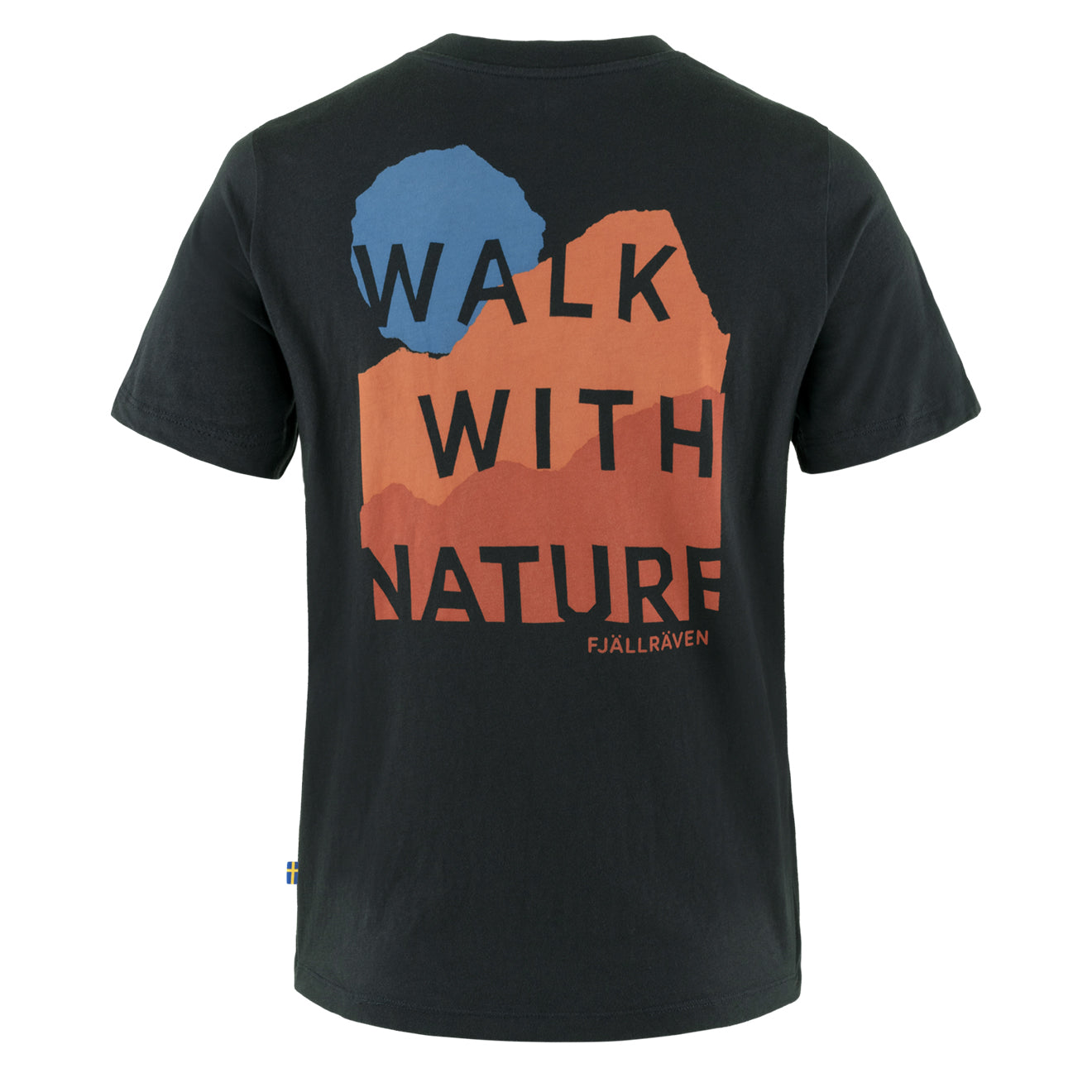 Fjallraven Womens Nature T-Shirt Black - The Sporting Lodge