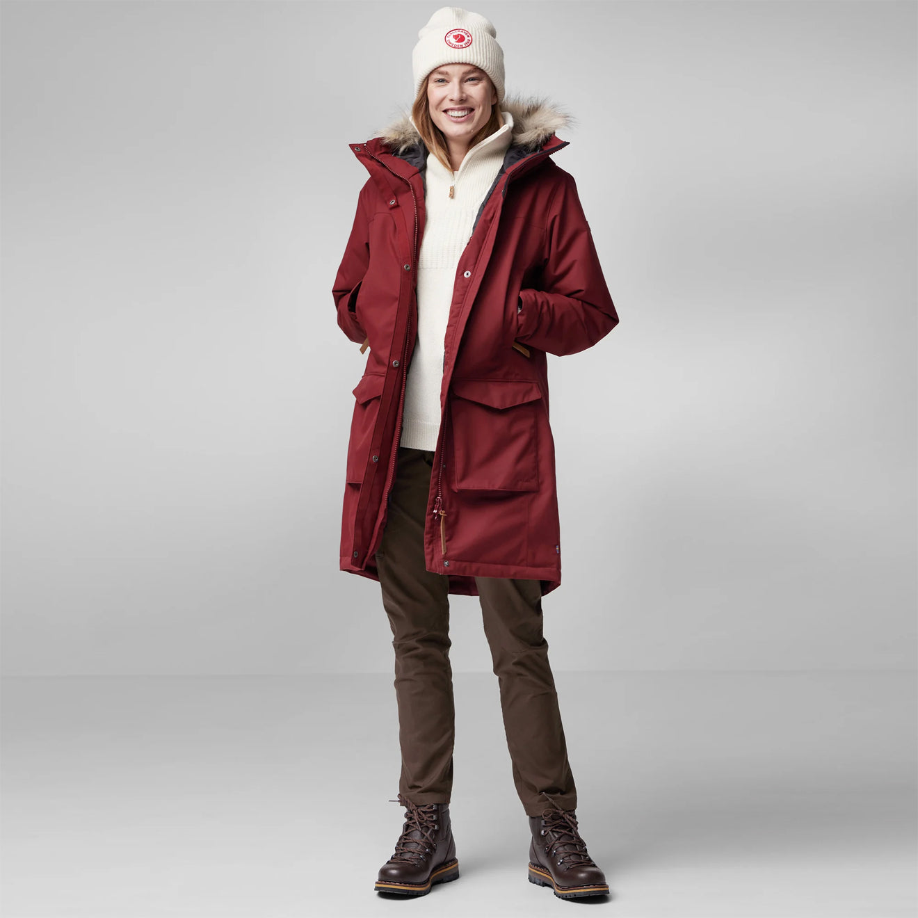 Fjallraven Womens Nuuk Lite Parka Black - The Sporting Lodge