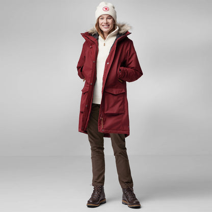 Fjallraven Womens Nuuk Lite Parka Deep Forest - The Sporting Lodge