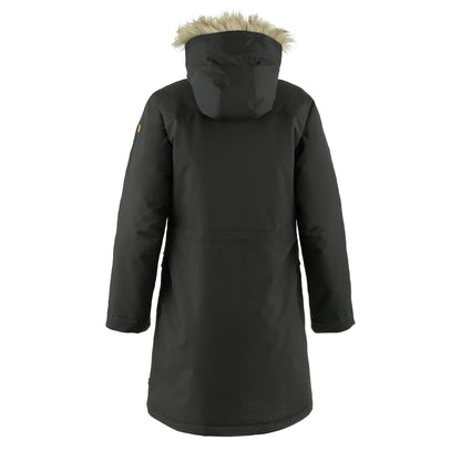 Fjallraven Womens Nuuk Lite Parka Black - The Sporting Lodge