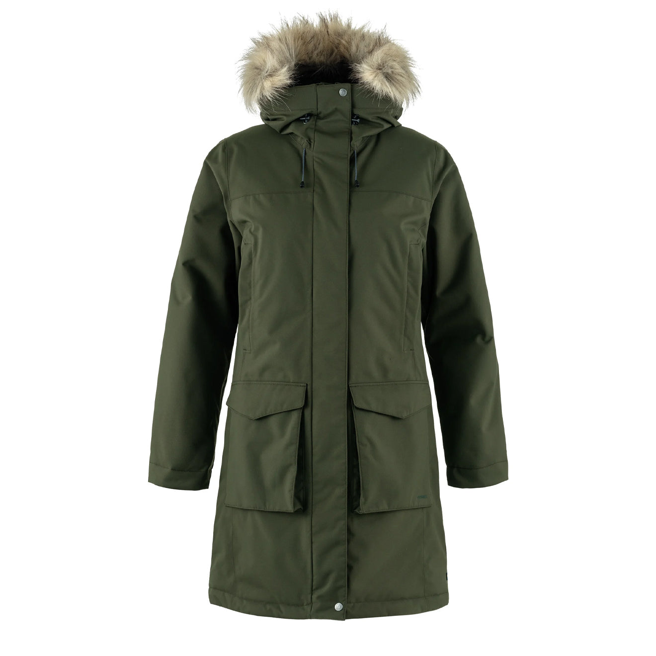 Fjallraven Womens Nuuk Lite Parka Deep Forest - The Sporting Lodge