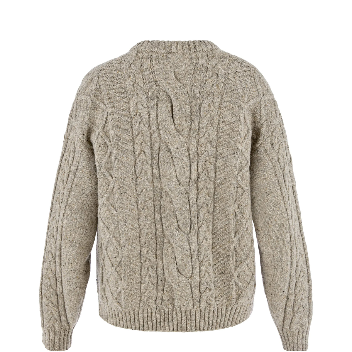 Fjallraven Womens Ovik Cable Knit Fog