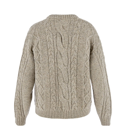 Fjallraven Womens Ovik Cable Knit Fog