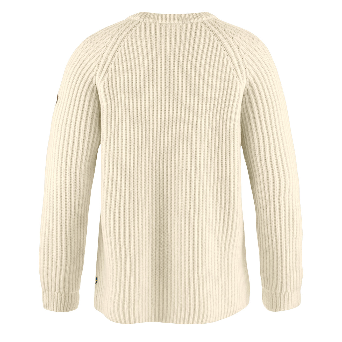 Fjallraven Womens Ovik Rib Sweater Chalk White - The Sporting Lodge