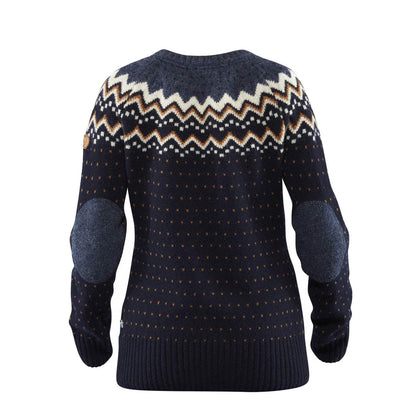 Fjallraven Womens Ovik Knit Sweater Dark Navy - The Sporting Lodge