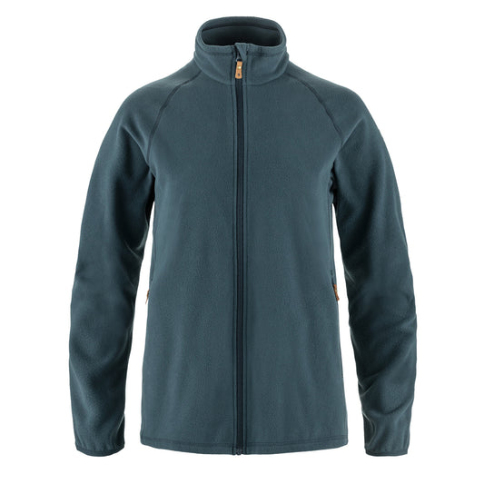 Fjallraven Womens Ovik Lite Fleece Jacket Mountain Blue - The Sporting Lodge