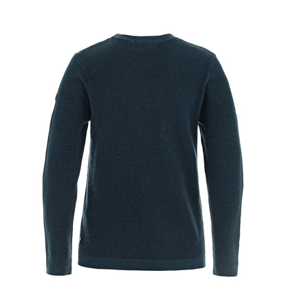 Fjallraven Womens Ovik Lite Knit Sweater Dark Navy