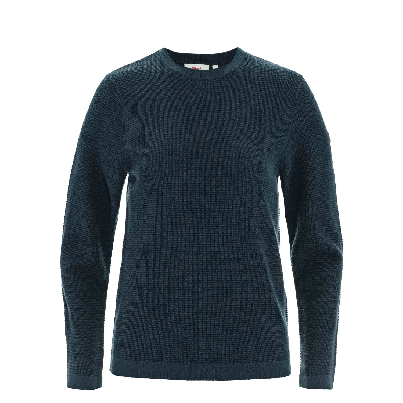 Fjallraven Womens Ovik Lite Knit Sweater Dark Navy