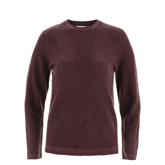 Fjallraven Womens Ovik Lite Knit Sweater Port