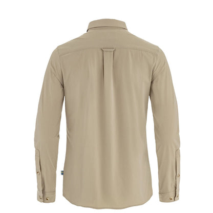 Fjallraven Womens Ovik Lite Shirt LS T-shirt Fossil