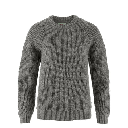 Fjallraven Womens Ovik Waffle Knit Grey