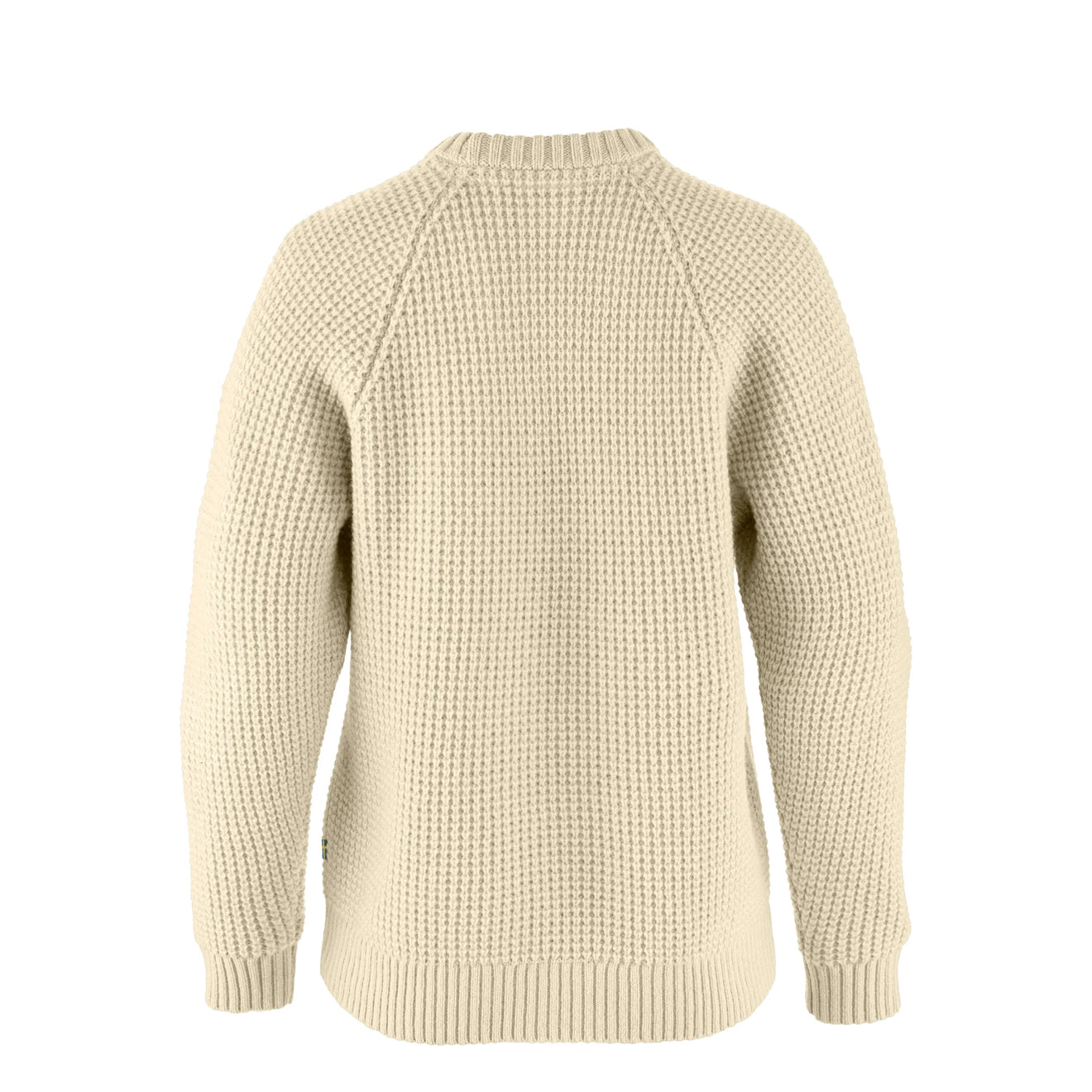 Fjallraven Womens Ovik Waffle Knit Light Beige