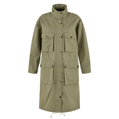 Fjallraven Womens Raven Parka Green