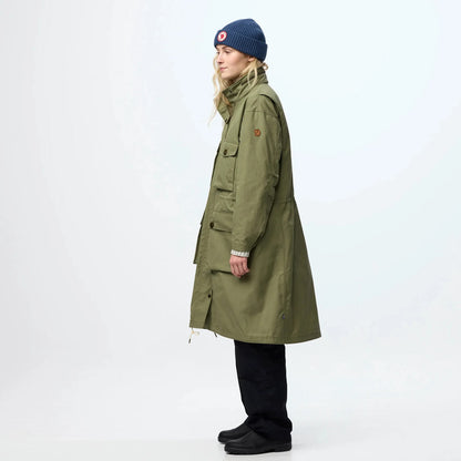 Fjallraven Womens Raven Parka Green
