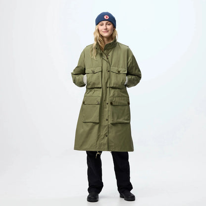 Fjallraven Womens Raven Parka Green