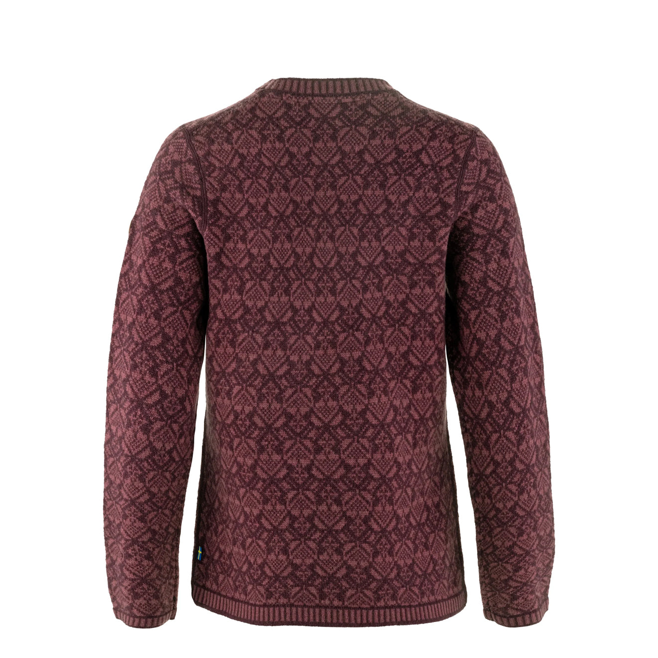 Fjallraven Womens Snow Round Neck Sweater Port