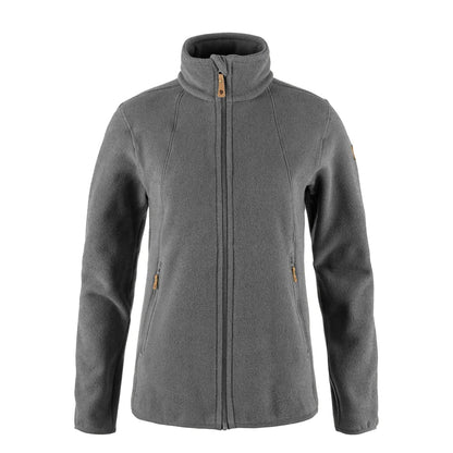 Fjallraven Womens Stina Fleece Dark Grey - The Sporting Lodge