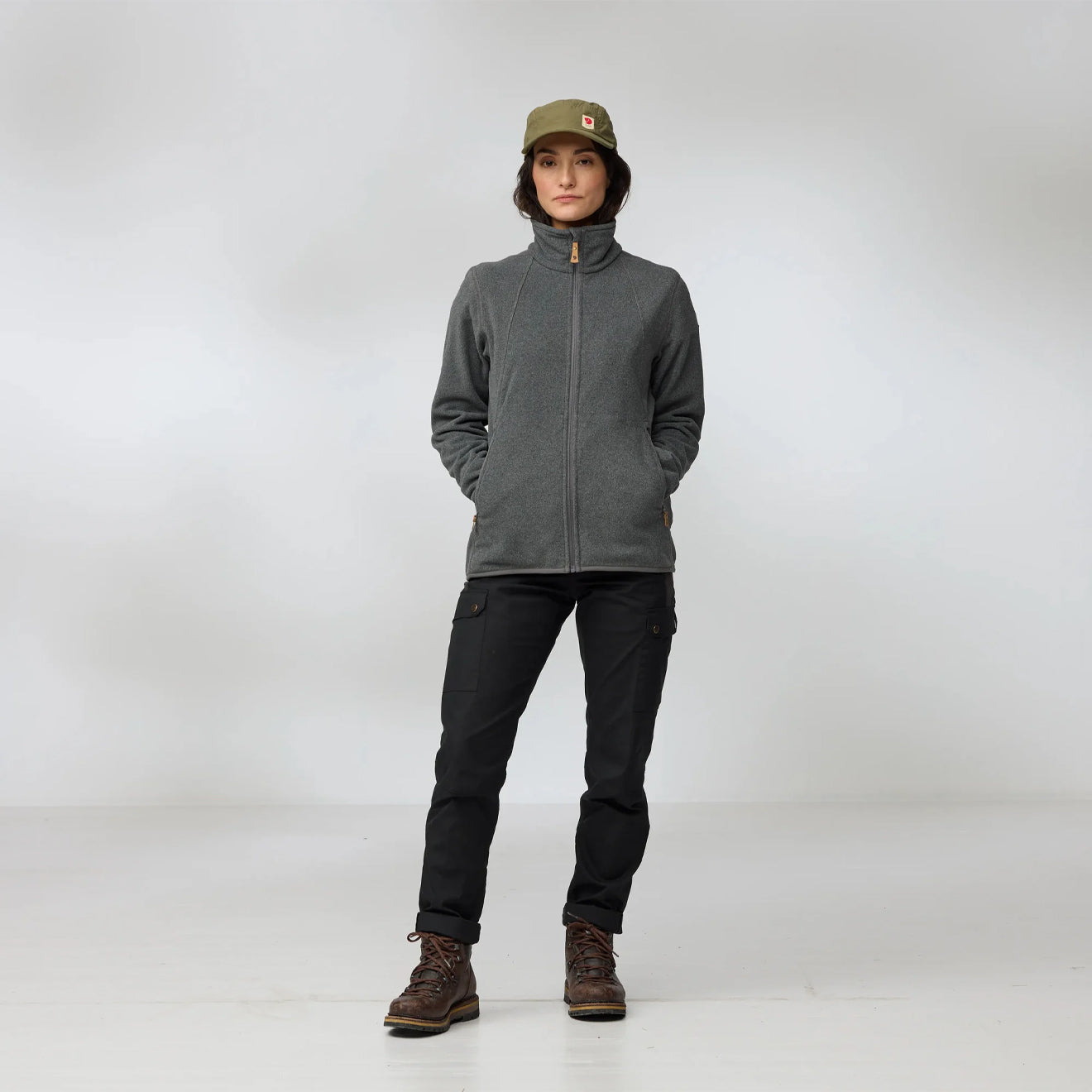 Fjallraven Womens Stina Fleece Dark Navy - The Sporting Lodge