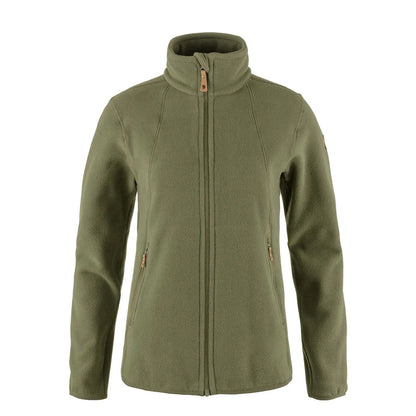 Fjallraven Womens Stina Fleece Green - The Sporting Lodge