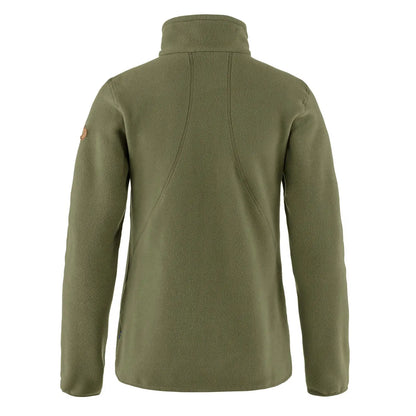 Fjallraven Womens Stina Fleece Green - The Sporting Lodge