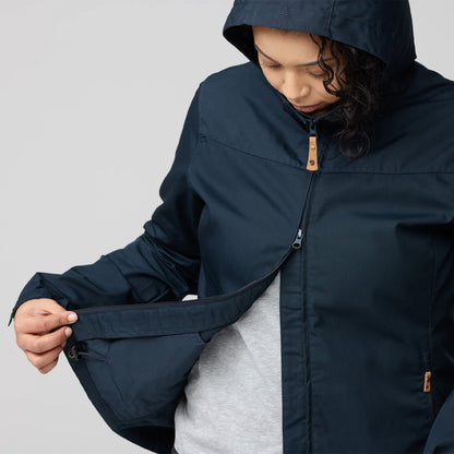 Fjallraven Womens Stina Jacket Fossil - The Sporting Lodge