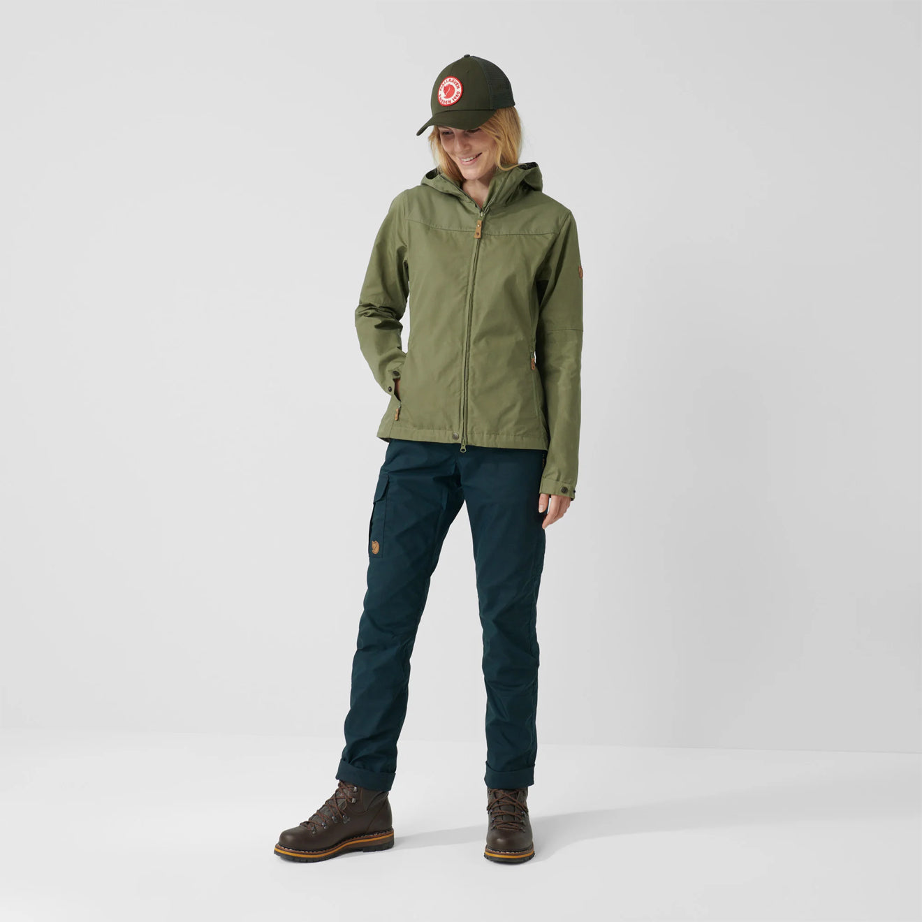 Fjallraven Womens Stina Jacket Fossil - The Sporting Lodge