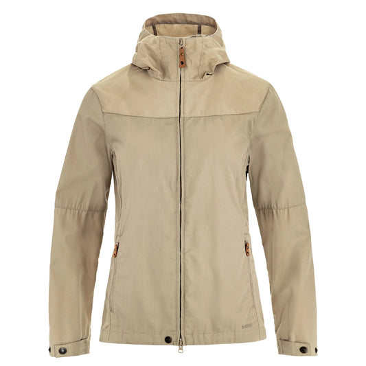 Fjallraven Womens Stina Jacket Fossil - The Sporting Lodge