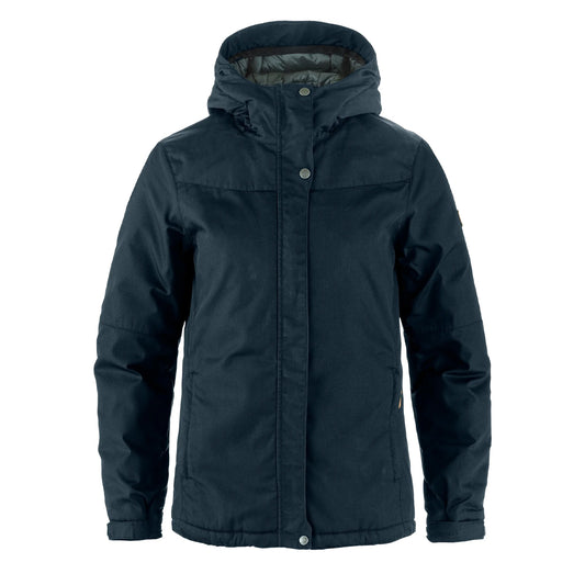 Fjallraven Womens Stina Padded Jacket Dark Navy