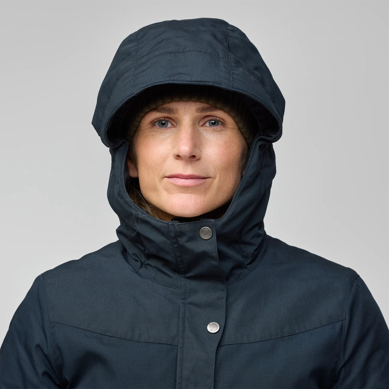 Fjallraven Womens Stina Padded Jacket Dark Navy
