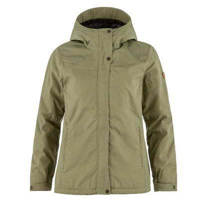 Fjallraven Womens Stina Padded Jacket Green