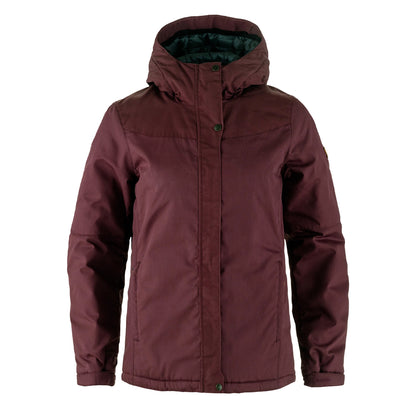 Fjallraven Womens Stina Padded Jacket Port