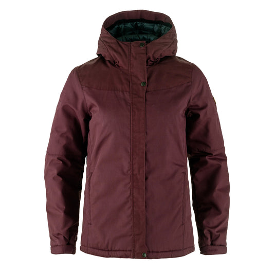 Fjallraven Womens Stina Padded Jacket Port