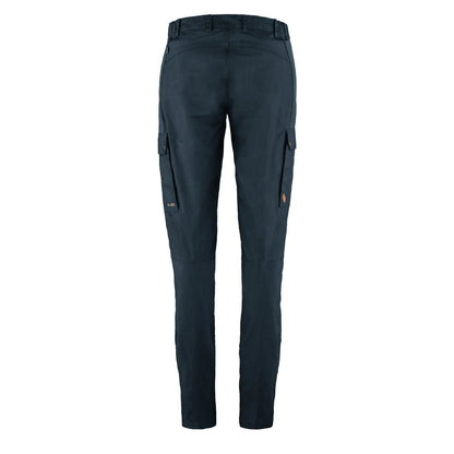 Fjallraven Womens Stina Trousers Short Dark Navy - The Sporting Lodge