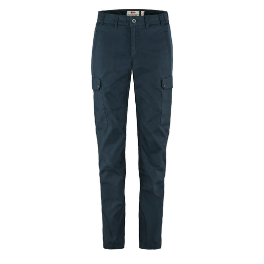 Fjallraven Womens Stina Trousers Short Dark Navy - The Sporting Lodge