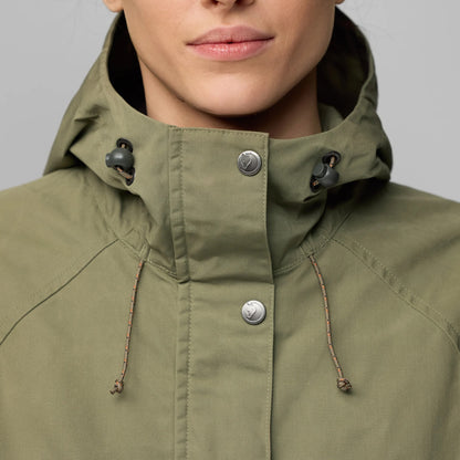 Fjallraven Womens Vardag Anorak Green