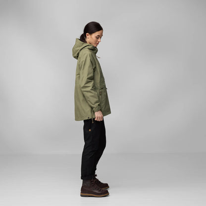 Fjallraven Womens Vardag Anorak Green