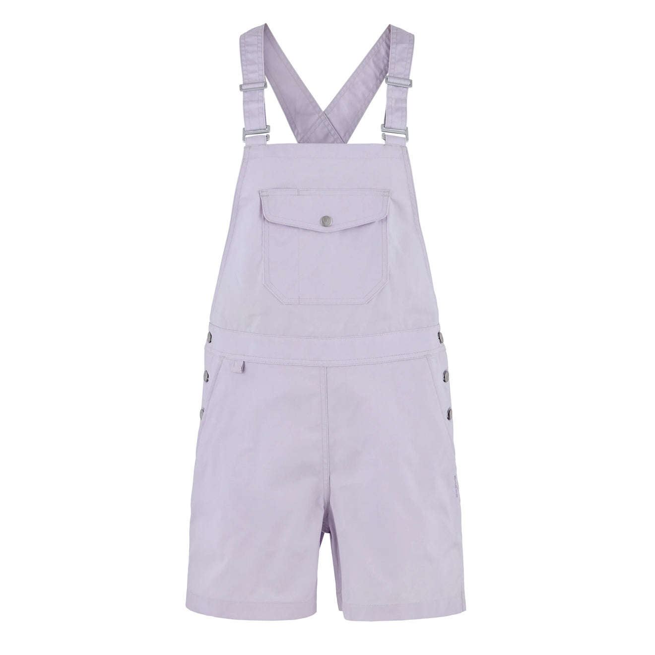Fjallraven Womens Vardag Dungaree Shorts Lavendar Mist