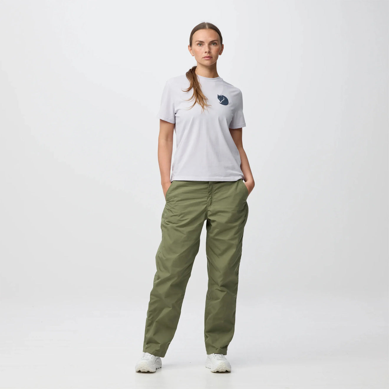 Fjallraven Womens Vardag Relaxed Trousers Black