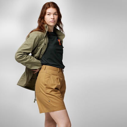 Fjallraven Womens Vardag Shorts Buckwheat Brown